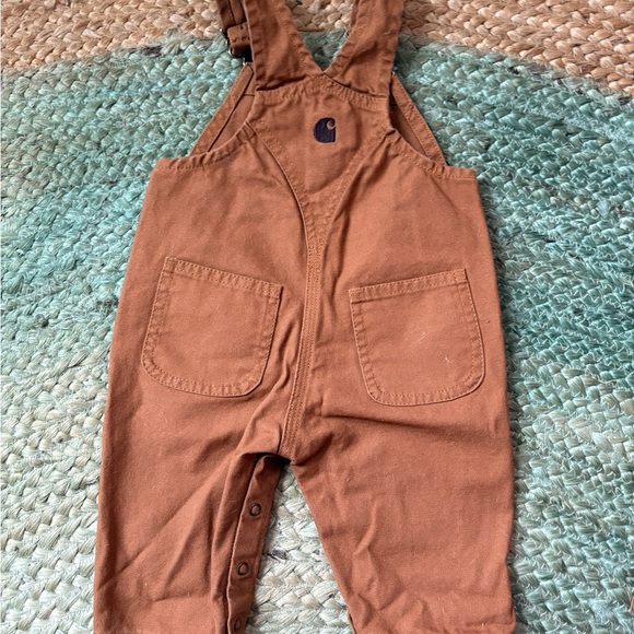 Carhartt Kids Bundle Overalls 3M bodysuit 9M - Picture 3 of 9